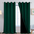 Yakamok 108 Inch Length 100% Blackout Window Curtain Panels, Full Light by Yakamok