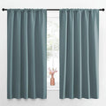 NICETOWN Greyish Blue Blackout Curtains Panels by NICETOWN