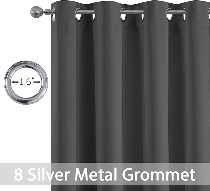 Yakamok 72 Inch Long Blackout Curtains - Image 3