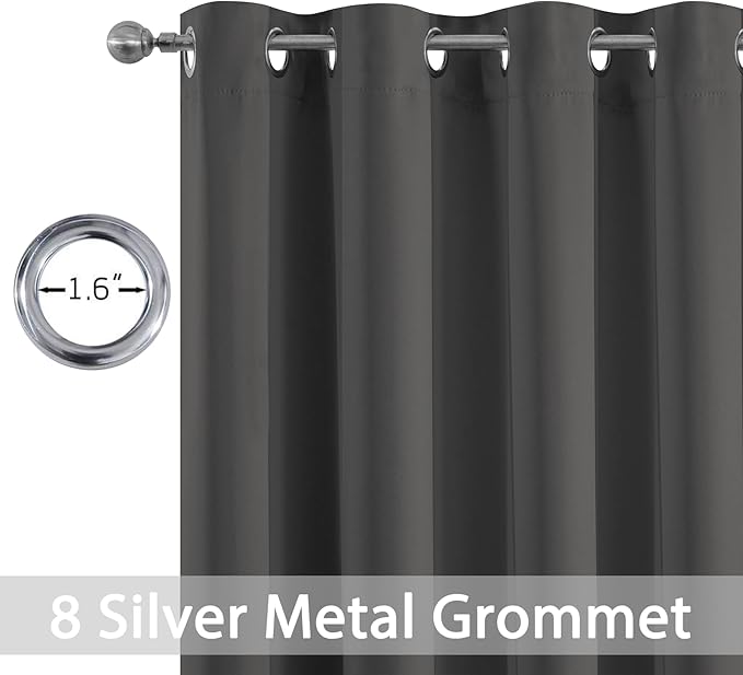 Yakamok 84 Inch Long Blackout Curtains - Image 2