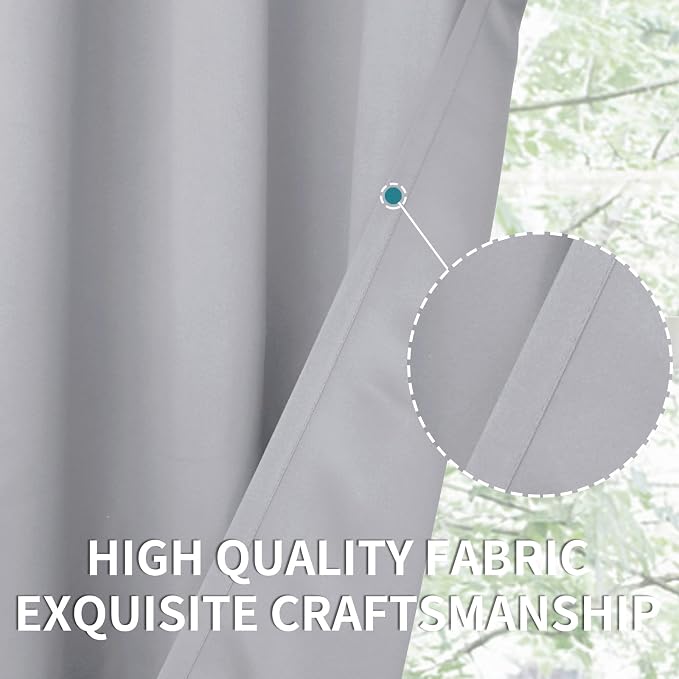 BGment Room Darkening Curtains for Bedroom - Image 7