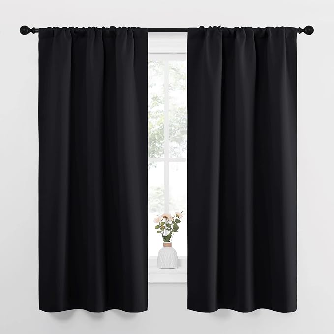 NICETOWN Black Out Curtain Panels by NICETOWN
