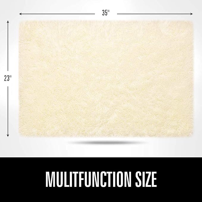 LOCHAS Ultra Soft Indoor Modern Area Rugs Fluffy Living Room Carpets - Image 2
