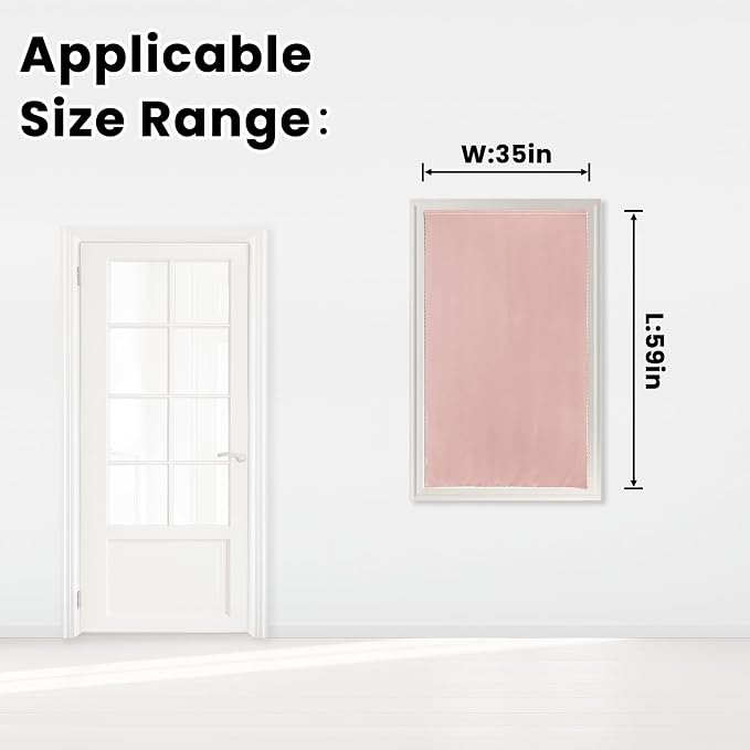 Self Adhesive Blackout Curtains- Stick on Curtains Shades Window Blinds - Image 7
