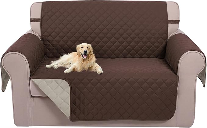 U-NICE HOME Loveseat Sofa Cover Reversible Couch Covers by U-NICEHOME