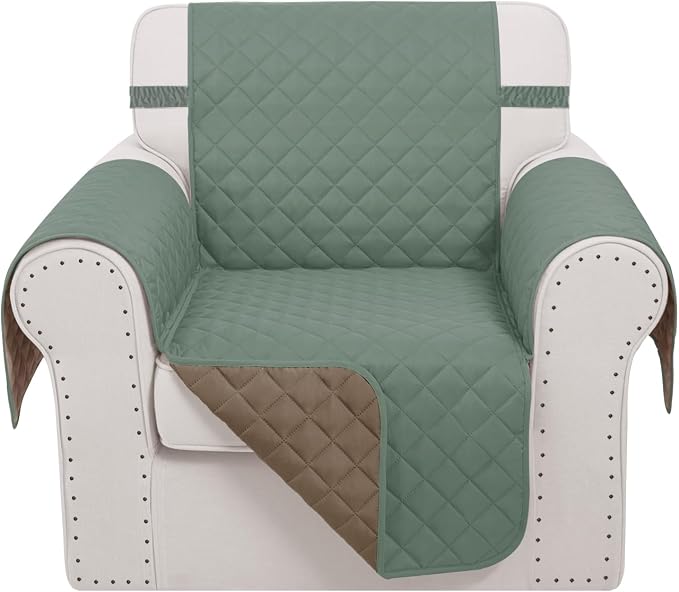 Recliner Chair Covers Reversible Sofa Cover Couch Cover by LuxshareHome