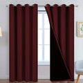 Yakamok Completely Blackout Curtains 2 Thick Layers Thermal Insulated Drapes by Yakamok
