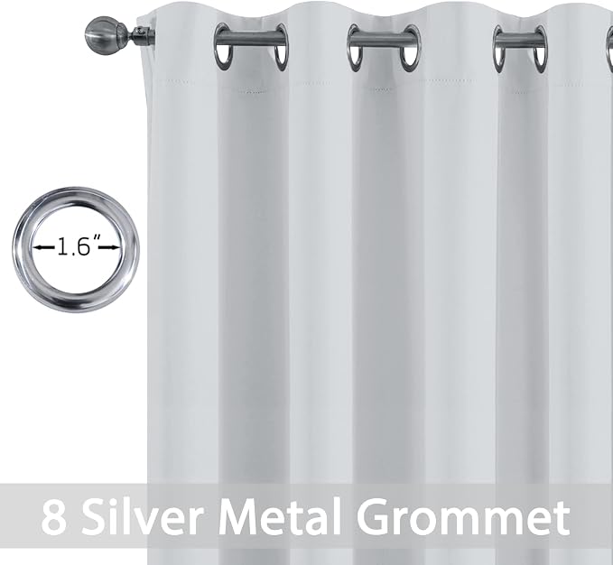 Yakamok Blackout Thermal Insulated Window Curtain Valance - Image 2