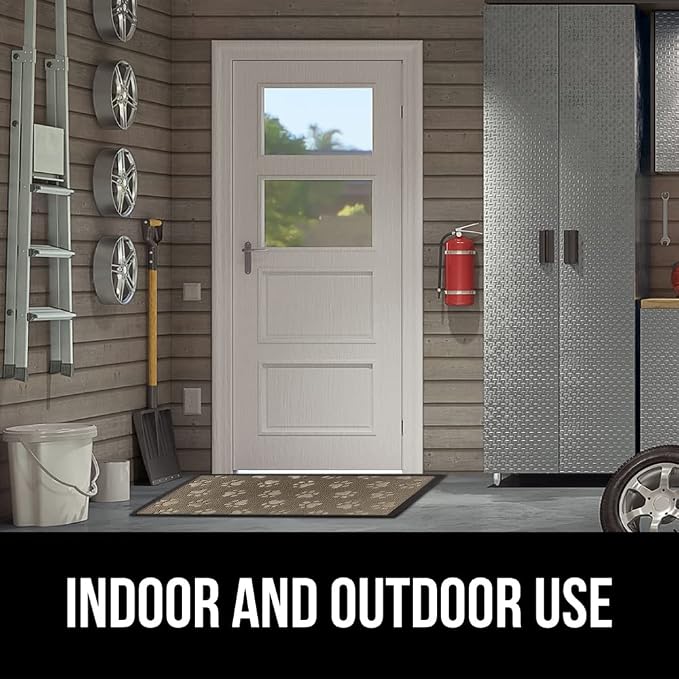 GORILLA GRIP 100% Waterproof All-Season WeatherMAX Doormat US Designed Natural - Image 9