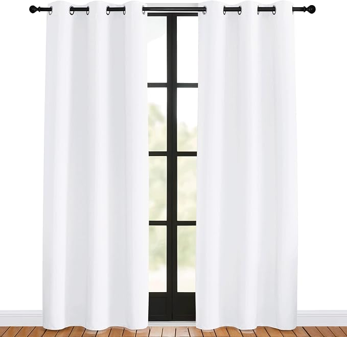 NICETOWN 50% Light Blocking Curtain Panels - Image 2