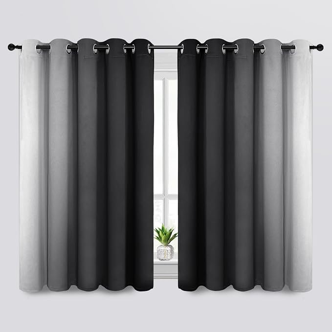 SimpleHome Ombre Room Darkening Curtains - Image 2