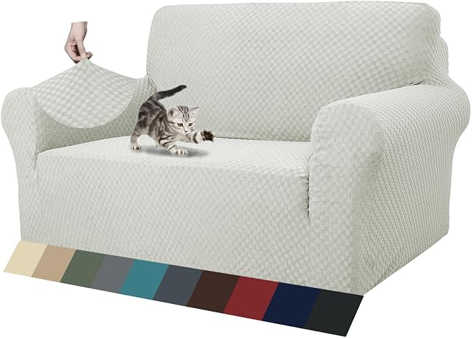 ZNSAYOTX 1 Piece Jacquard Couch Covers by ZNSAYOTX