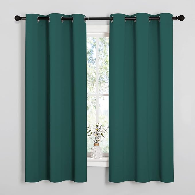 NICETOWN Thermal Insulated Solid Grommet Blackout Curtains/Drapes/Panels - Image 2