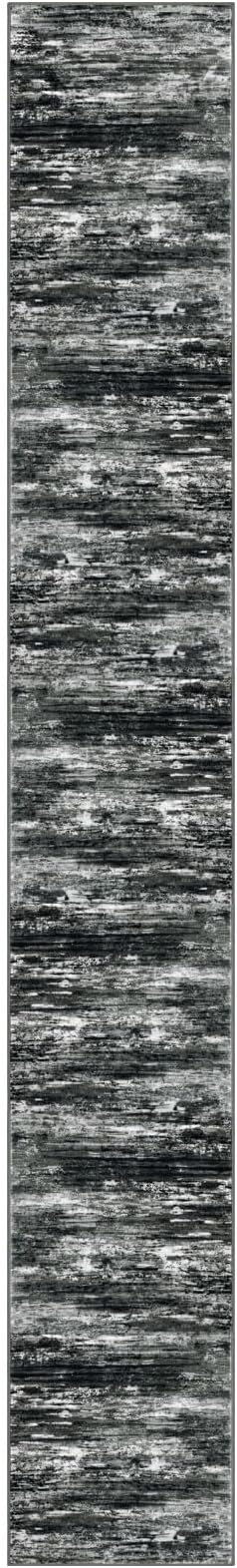 KOZYFLY Modern Abstract Washable Runner Rug 2.6x18 Hallway Runners Non-Slip - Image 8