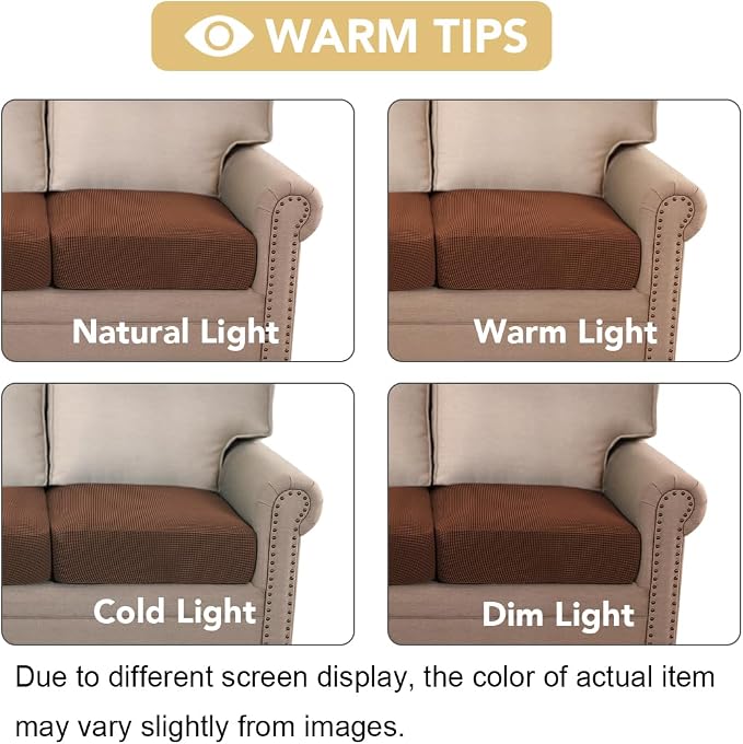 H.VERSAILTEX Super Stretch Individual Seat & Couch Cover Sets - Image 6
