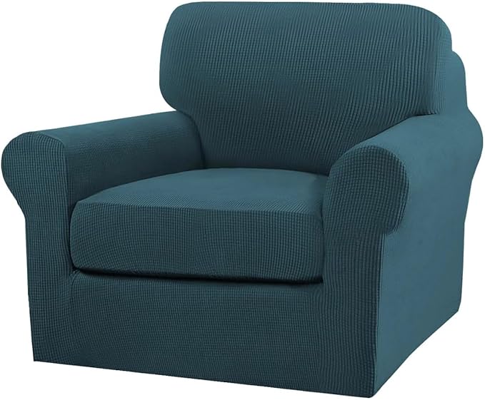 Turquoize 2 Piece Chair Covers Chair Slipcovers by Turquoize