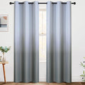 SimpleHome Ombre Curtains 42 x 84 Inch by SimpleHome