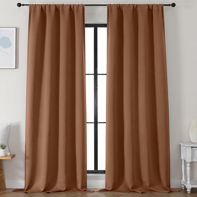 Simplebrand Sun Baked Blackout Curtains by Simplebrand