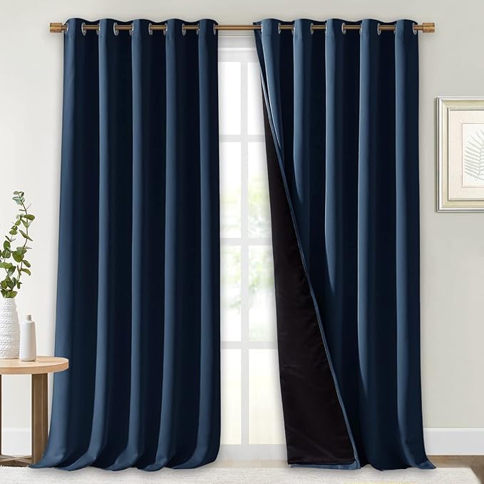NICETOWN 100% Blackout Blinds, Laundry Room Decor Window Treatment Curtains by NICETOWN