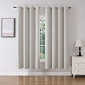 Joydeco Blackout Curtains 72 Inch Length 2 Panels Set, Thermal Insulated Long by JOYDECO