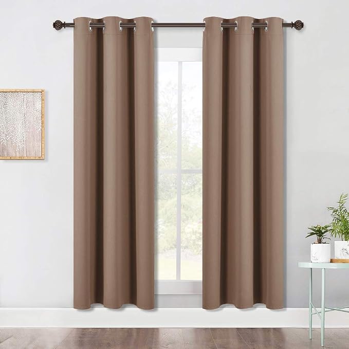 NICETOWN Blackout Draperies Curtains Window Drapes, Window Treatment Thermal by NICETOWN