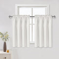 DWCN Short Ivory Blackout Curtains by DWCN