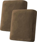 H.VERSAILTEX Velvet Stretch Couch Cushion Cover Plush Cushion Slipcover by HVERSAILTEX