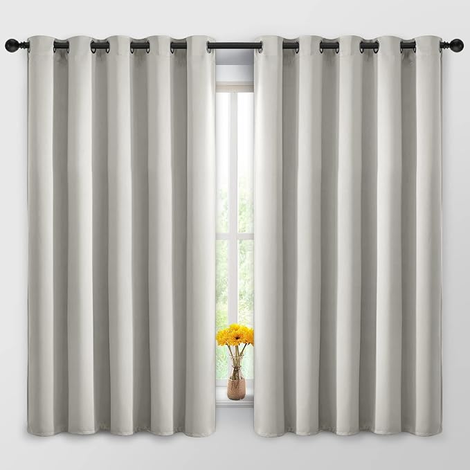 Yakamok Blackout Curtains Room Darkening Thermal Insulated Window Panels by Yakamok