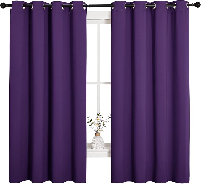 NICETOWN Thermal Insulated Blackout Draperies Curtains, Triple Weave Home by NICETOWN