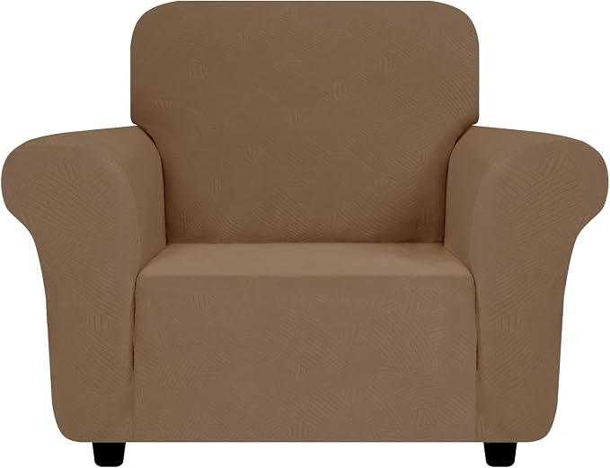 ZNSAYOTX Chair Cover with Arms, New Striped Sofa Chair Covers - Image 7