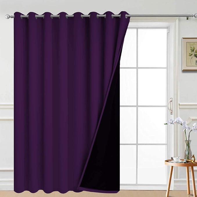 Yakamok 100% Wide Blackout Curtain 100 x 84 Inches by Yakamok