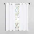 NICETOWN 50% Light Blocking Curtain Panels by NICETOWN