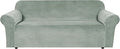 H.VERSAILTEX 1 Peice Stretch Velvet Sofa Covers by HVERSAILTEX