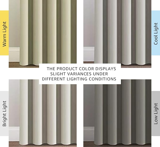 H.VERSAILTEX Blackout Patio Curtains 100 x 96 Inches - Image 3