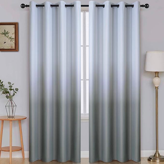 SimpleHome Ombre Room Darkening Curtains by SimpleHome