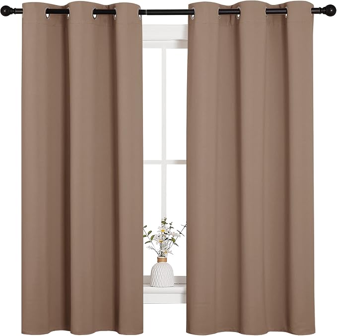 NICETOWN Window Treatment Thermal Insulated Solid Grommet Blackout - Image 2