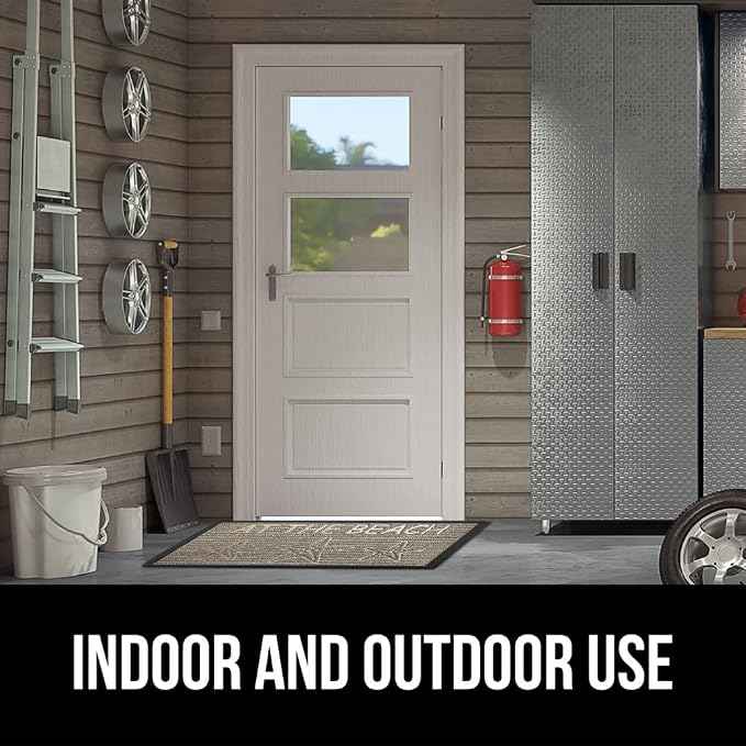 GORILLA GRIP 100% Waterproof All-Season WeatherMAX Doormat 35x23, US Designed - Image 9