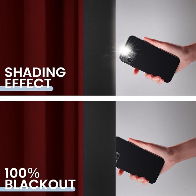 SimpleHome 100% Blackout Curtains - Image 3
