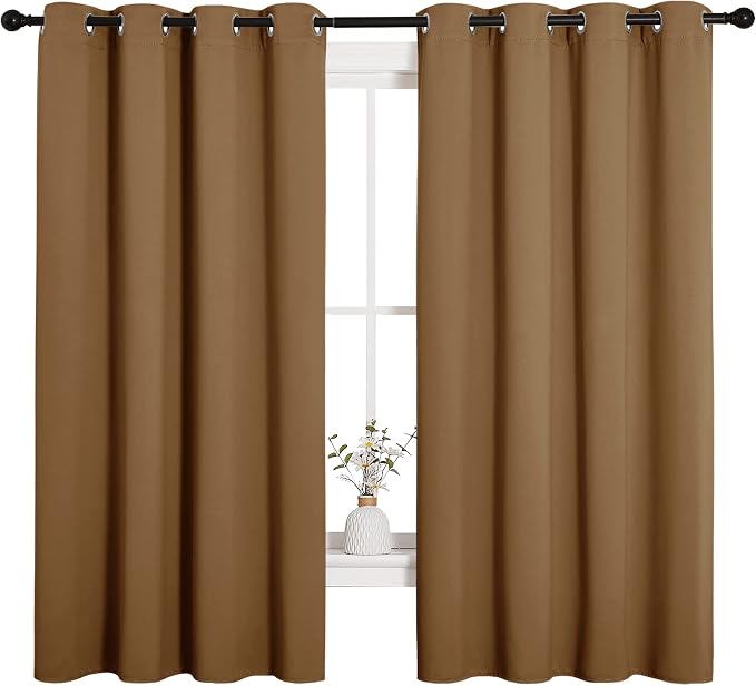 NICETOWN Sleek Blackout Curtains 68 inches Length - Image 2
