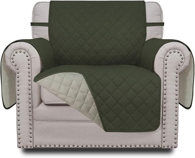 Easy-Going Chair Sofa Slipcover Reversible Sofa Cover Water Resistant Couch by Easy-Going