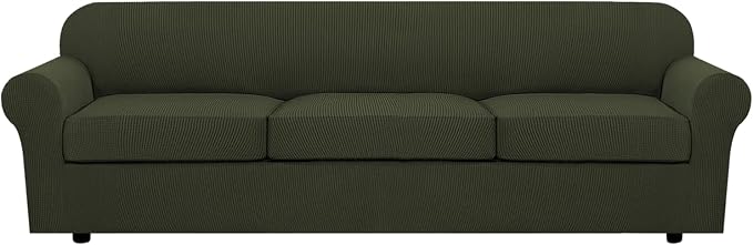 H.VERSAILTEX 4 Piece Stretch Sofa Covers by HVERSAILTEX