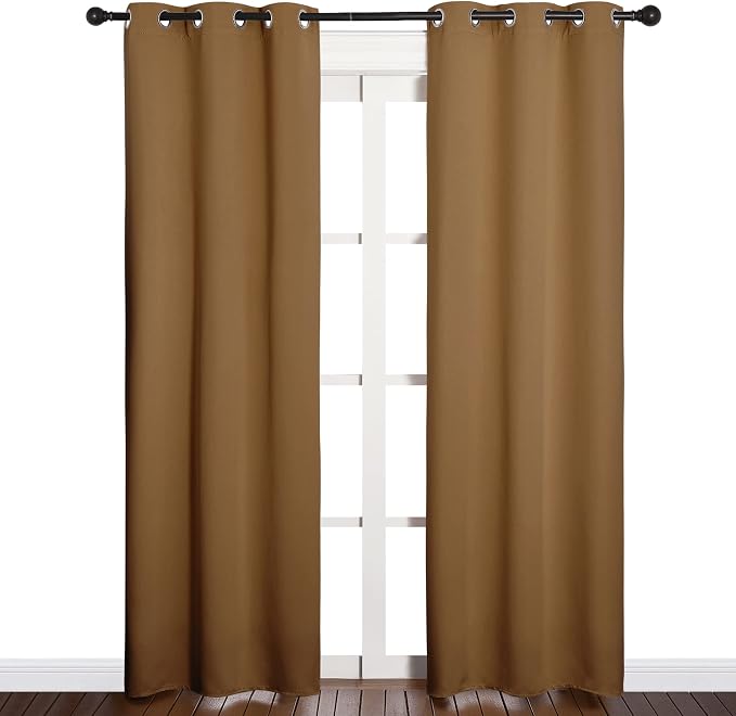NICETOWN Sleek Blackout Curtains 84 inches Length - Image 2