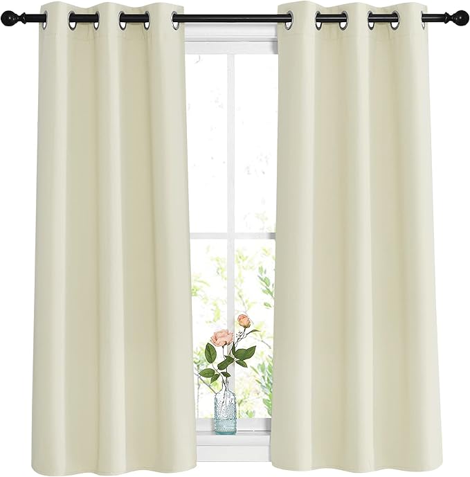 NICETOWN Room Darkening Curtains and Drapes 54 inch Long by NICETOWN