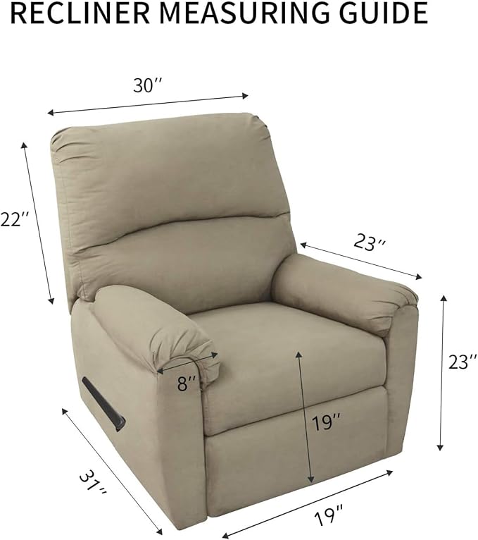 PureFit Reversible Quilted Recliner Sofa Cover, Water Resistant Slipcover - Image 6