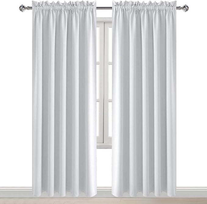 DWCN White Room Darkening Curtains - Image 9