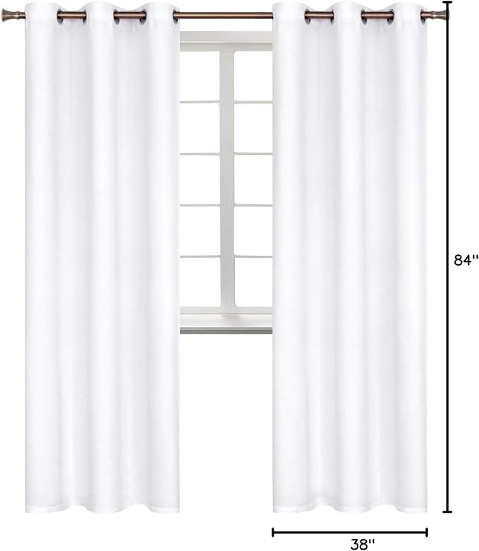 BGment Room Darkening Curtains 84 Inches Long - Image 7
