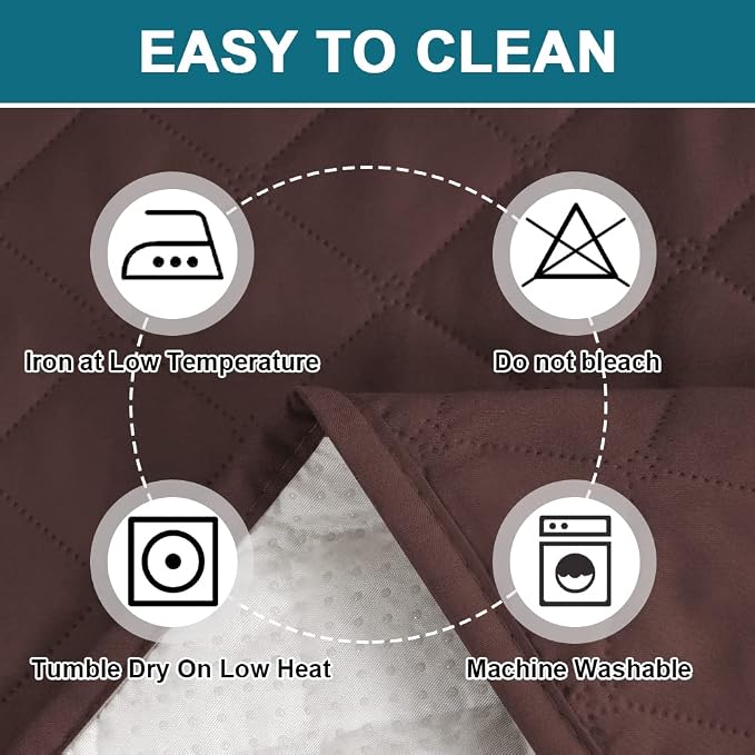 Turquoize 100% Waterproof Sofa Covers Chair Cover Slipcover Couch Protector - Image 6