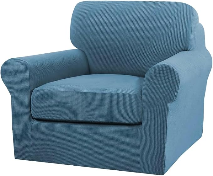 Turquoize 2 Piece Chair Covers Chair Slipcovers by Turquoize