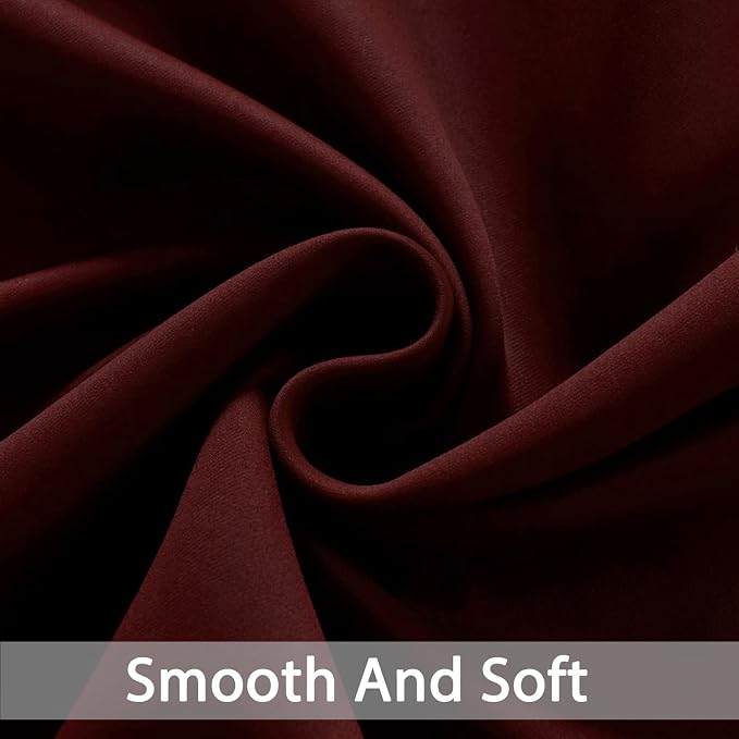 Yakamok Blackout Curtains Room Darkening Thermal Insulated Window Panels - Image 4