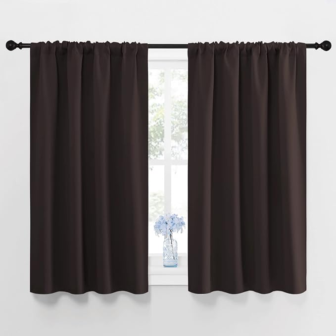 NICETOWN Blackout Curtain Panels 45 inches Long by NICETOWN